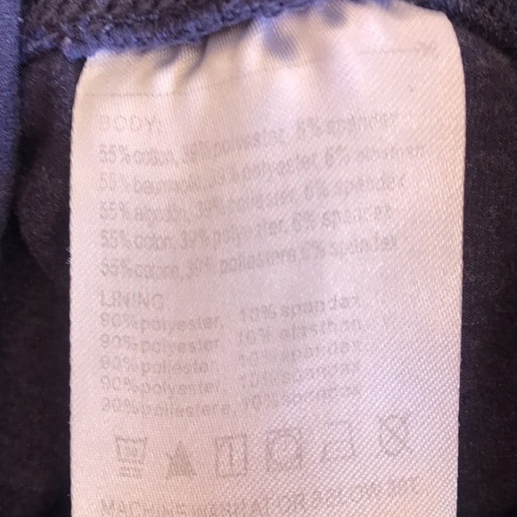 Baleaf side pocket high waist heathered blue biker shorts - Picture 13 of 14